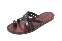 brown sandals