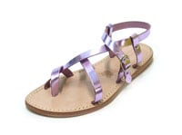 lilac sandals