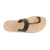 Brown leather thong sandals Handmade in Italy
