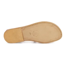 Rot Leder sandalen Damen handarbeit in Italien