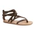 Gladiator Sandalen Frau im braunen Leder Handwerk