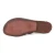 Damen sandaler leder handgemachte dunkelbraunem