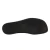 Handmade black leather thong sandals for men Made in Italy