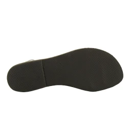 Sandali infradito bianchi da donna in pelle fatti a mano