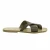 Nu pieds en cuir homme couleur boue artisanales