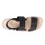 Sandalias Franciscanas de cuero negro para hombres