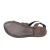 Sandali donna fatti a mano in pelle color fango