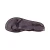Sandales femme artisanales en cuir couleur prune