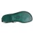 Women's t-strap sandals in green Leather handmade in Italy