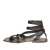 Gladiator Herren-Sandalen aus schlamm Leder in Italien von Handgefertigt