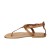 Handmade women's t-strap flat sandals in leather