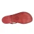 Handmade women's sandals in red leather Made in Italy