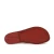 Sandales femme cuir rouge artisanale fait en Italie