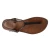 Thong sandals in Dark Brown Leather handmade in Italy