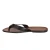 Handmade leather thongs for men with leather sole