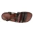 Handmade in Italy mens dark brown leather Franciscan sandals