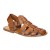 Mens sandalias hechas a mano en cuero vintage cuero hecho a mano en Italia