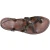 womens italian leather sandals dark brown hand made leather
