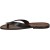 Sandalias de cuero hecho a mano tangas para hombres Made in Italy