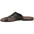 Brown leather thong sandals for men Handmade in Italy