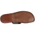 Brown leather thong sandals for men Handmade in Italy