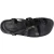 Gladiator sandals for men in black real calf leather