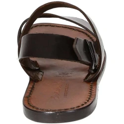Franziskaner Sandalen braunem Leder Frauen