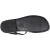 Sandalias de cuero negro para hombres