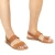Hecho a mano en Sandalias mens Italia en cuir vintage cuero