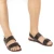 Brown leather franciscan sandals for men