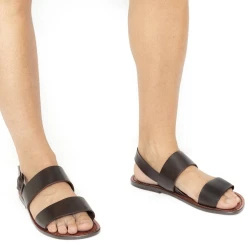 Franziskaner Sandalen braunem Leder Herren