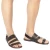 Brown leather sandals handmade in Italy for men's