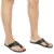 Brown leather thong sandals for men Handmade in Italy