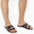 Handgemachte braunem Leder Herren Pantoffeln Sandalen