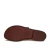 Hand gefertigte Damen-Slippersandalen aus dunkelbraunem Leder