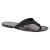Chanclas de cuero negro para hombres artisanales
