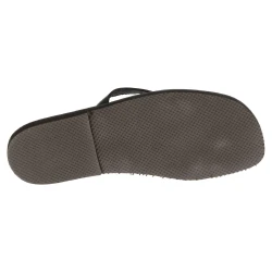 Tongs homme cuir noir travaillés à la main en Italie