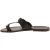 Leather thong sandals for women brown color leather
