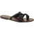 Women's thong sandals Handmade in Italy in dark brown calf leather