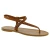 Handgefertigte italienische Sandalen damen aus braunem Leder