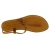 Handgefertigte italienische Sandalen damen aus braunem Leder