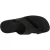 Black leather thong sandals for men Handmade in Italy
