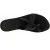 Sandalias de cuero negro para mujeres hechos a mano en Italia