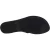 Tongs femme en cuir noir travaillés à la main en Italie