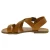 Sandali alla francescana donna in pelle color cuoio artigianali