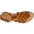Sandalias gladiador plana para las mujeres hecho a mano en Italia en cuero cuir