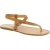 Sandalias de cuero marrón claro para hombres