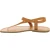 Handmade tan leather thong sandals for men