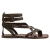 Brown men's gladiator sandals Handmade in Italy