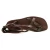 Sandales gladiateur homme en cuir marron artisanales